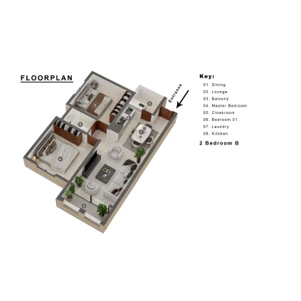 Super tanie apartamenty w Mtwapa Bridge w Kenii, Mombasa